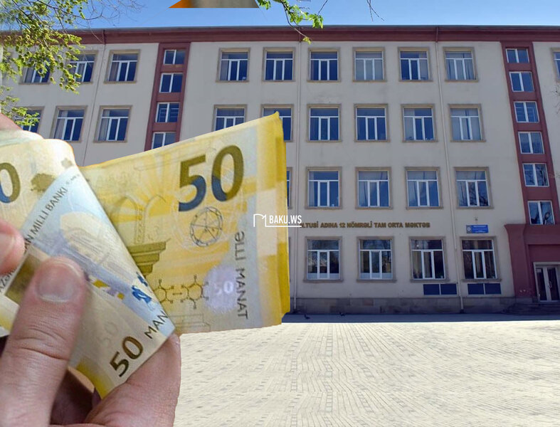 Sumqayıtda məktəb direktoru ilə bağlı İDDİA: "Növbəni dəyişmək üçün hər şagirddən 50 manat yığırlar"