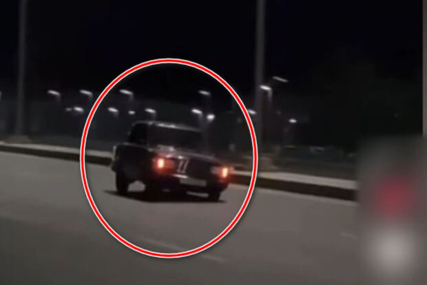 Gəncədə avtoxuliqanlıq edən şəxs saxlanıldı - VİDEO