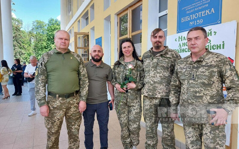 Ukraynada daha bir azərbaycanlı müharibədəki xidmətlərinə görə təltif olundu - FOTO