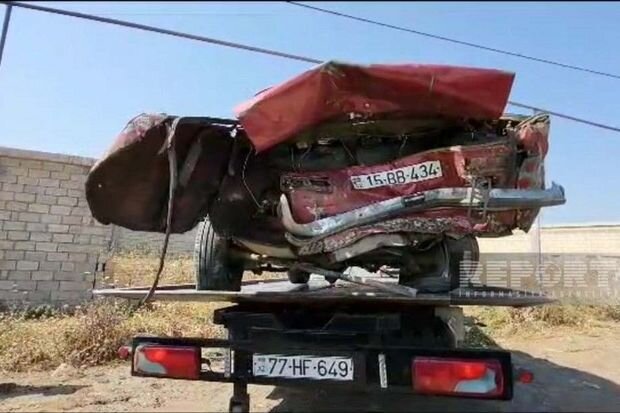 Cəlilabadda iki avtomobil toqquşdu: Xəsarət alanlar var - FOTO