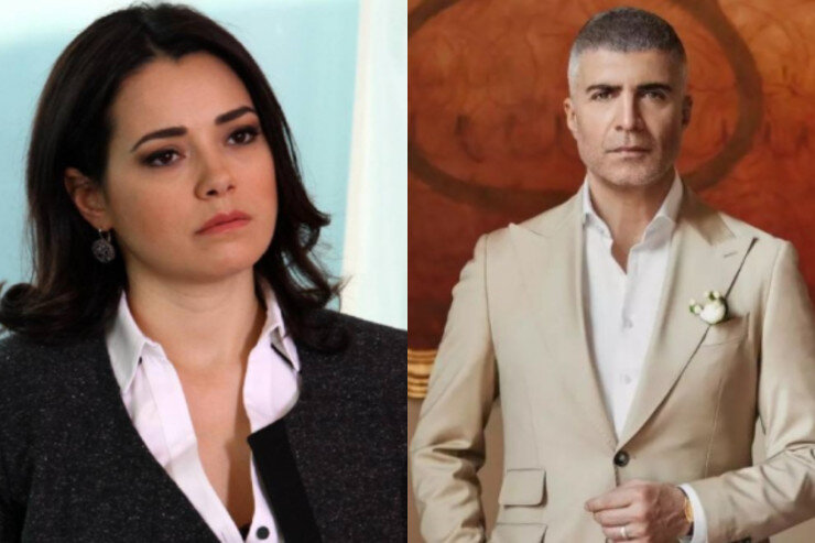 "Kurtlar Vadisi"nin "Elif"i Özcan Dənizlə birlikdə