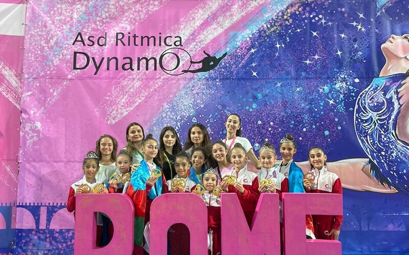 Gimnastlarımız İtaliyada qızıl medallar QAZANDILAR