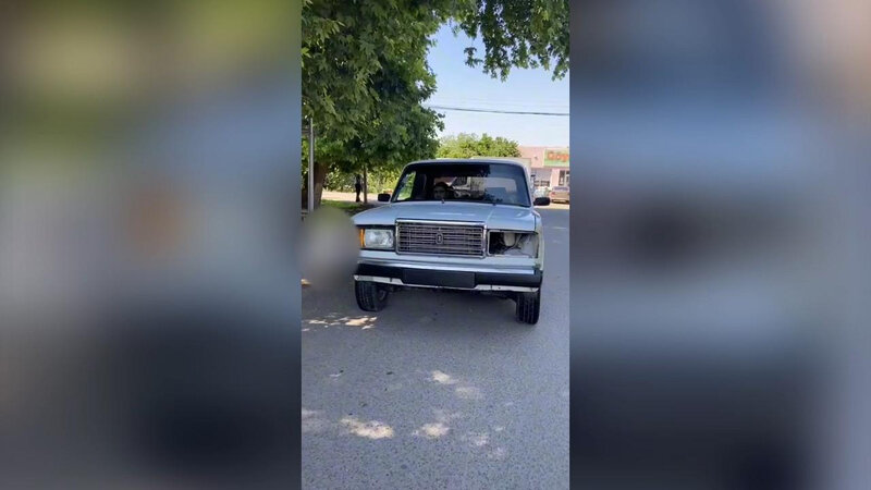 Toy karvanında avtoxuliqanlıq etdi - Polis saxladı - FOTO