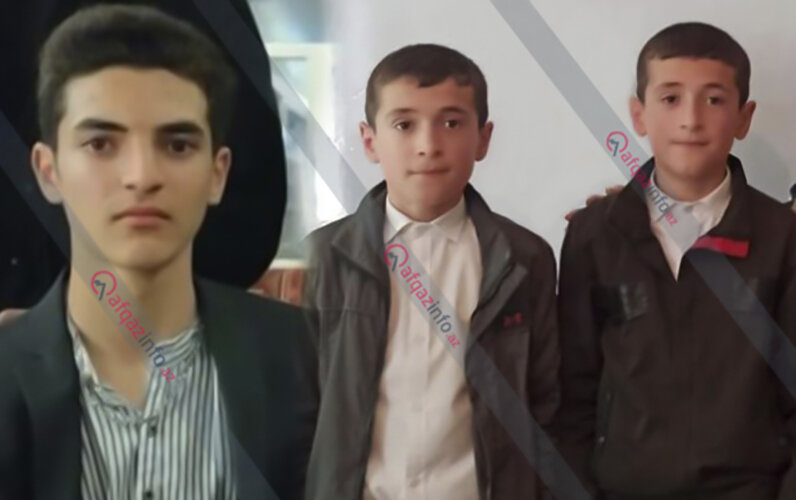 Faciəvi şəkildə ölən üç məktəbli... - FOTO