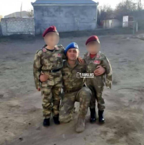 Bu gün səhər qəzada ölən hərbçinin GÖRÜNTÜSÜ - FOTO/VİDEO