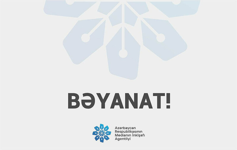 MEDİA-nın təhdid kampaniyası ilə bağlı BƏYANATI