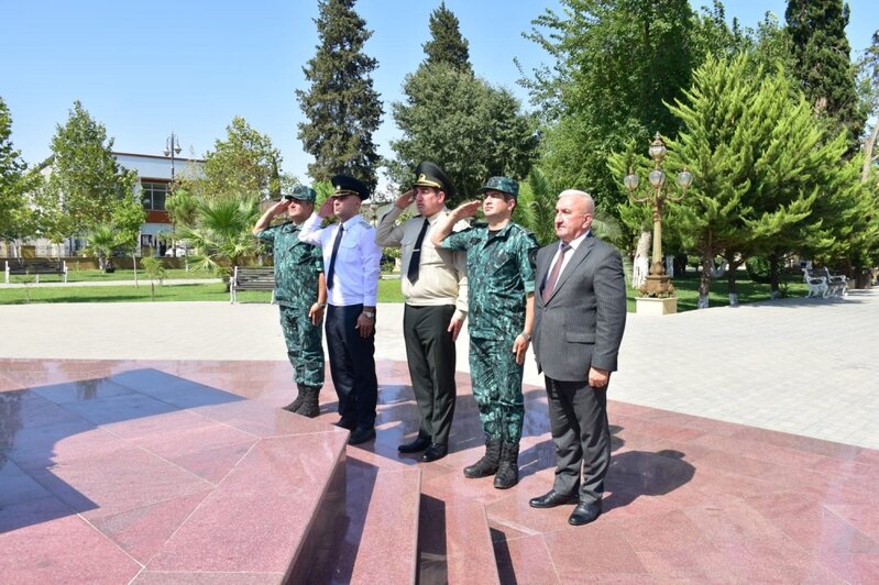 Hərbi Prokurorluq Dövlət Sərhəd Xidməti ilə birgə Ulu Öndərin 100 illik yubileyi münasibəti ilə tədbirlər keçirdi