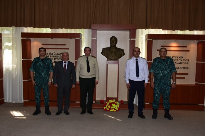 Hərbi Prokurorluq Dövlət Sərhəd Xidməti ilə birgə Ulu Öndərin 100 illik yubileyi münasibəti ilə tədbirlər keçirdi