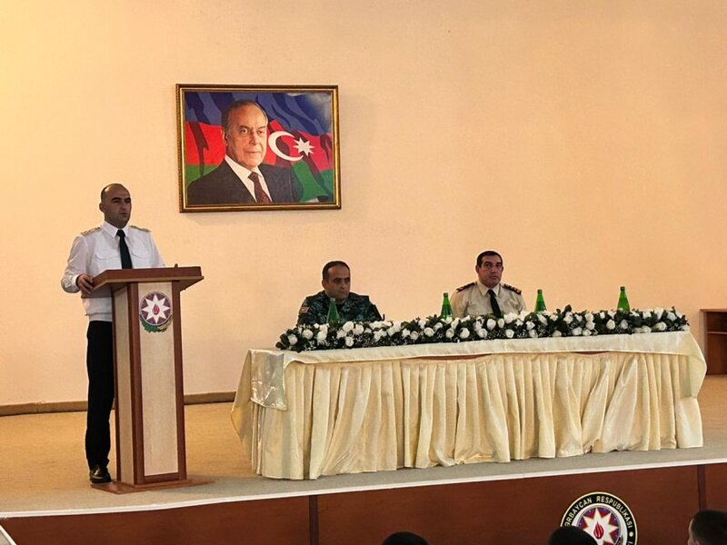 Hərbi Prokurorluq Dövlət Sərhəd Xidməti ilə birgə Ulu Öndərin 100 illik yubileyi münasibəti ilə tədbirlər keçirdi