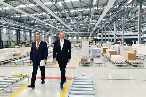 Qazaxda mebel fabrikinin açılışı olub - YENİLƏNİB + FOTO