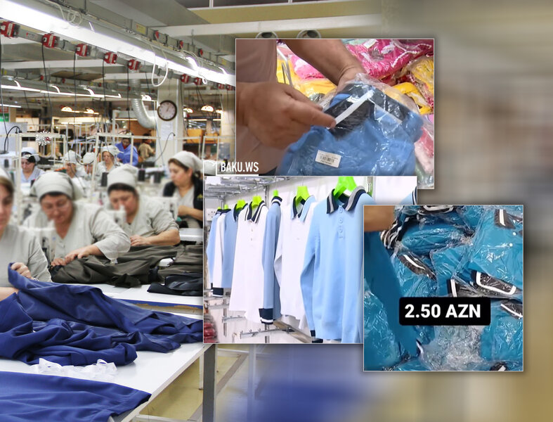 Məktəbli forması 2.50 AZN-ə satılır - Uşaqları HANSI TƏHLÜKƏ GÖZLƏYİR? - VİDEO