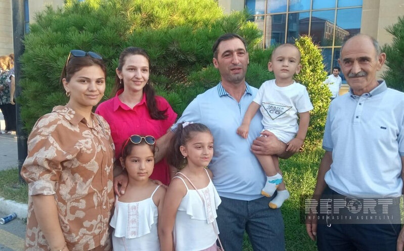 Daha bir neçə ailə Zəngilanın Ağalı kəndinə yola salınıb - FOTO