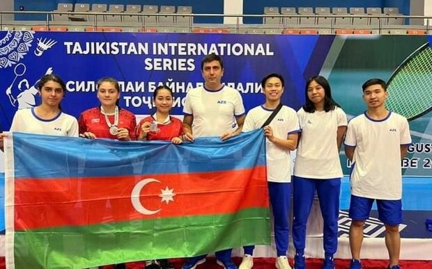 Azərbaycan badmintonçularından beynəlxalq turnirdə üç medal