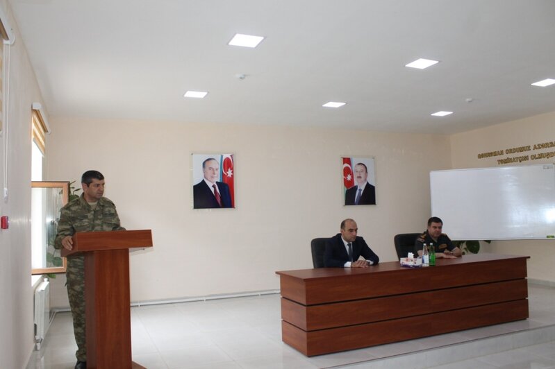 Hərbi Prokurorluq Ulu Öndərin 100 illik yubileyi münasibətilə silsilə tədbirlər keçirir