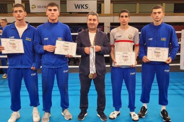 İki boksçumuz Avropanın ən güclüsü oldu, ikisi bürünc medal qazandı