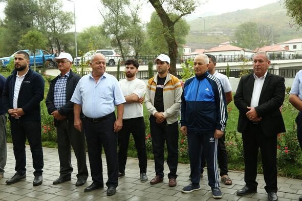 Zabuxa köçürülən ailələrə mənzillərinin açarları təqdim edilib - FOTO