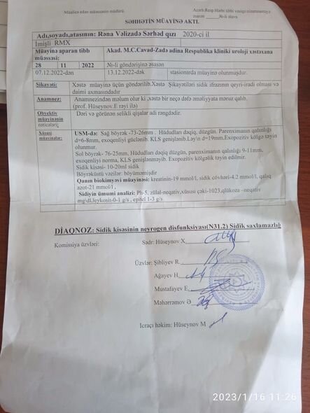 3 yaşlı Rənanın sizin dəstəyinizə ehtiyacı var: Müalicə olunmalıdır - FOTO