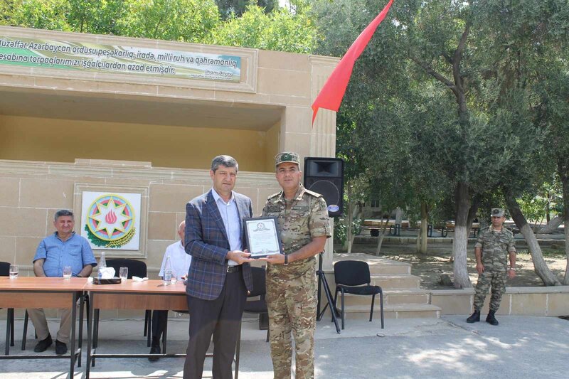 Hərbi Prokurorluğun Ulu Öndərin 100 illik yubileyi münasibəti ilə keçirdiyi silsilə tədbirlər davam etdirilir...