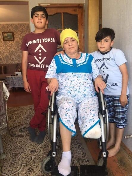 Özü və övladı xəstə olan ana fəryad edir: "Dəstəyə ehtiyacımız var" - FOTO