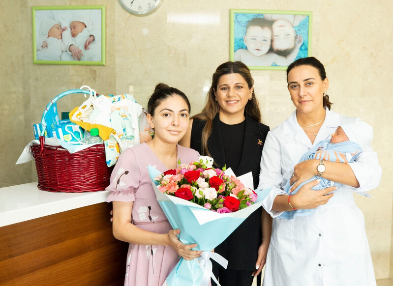 Bu il Laçında şəhid olan Elşad Həsənovun övladı dünyaya gəlib - FOTO