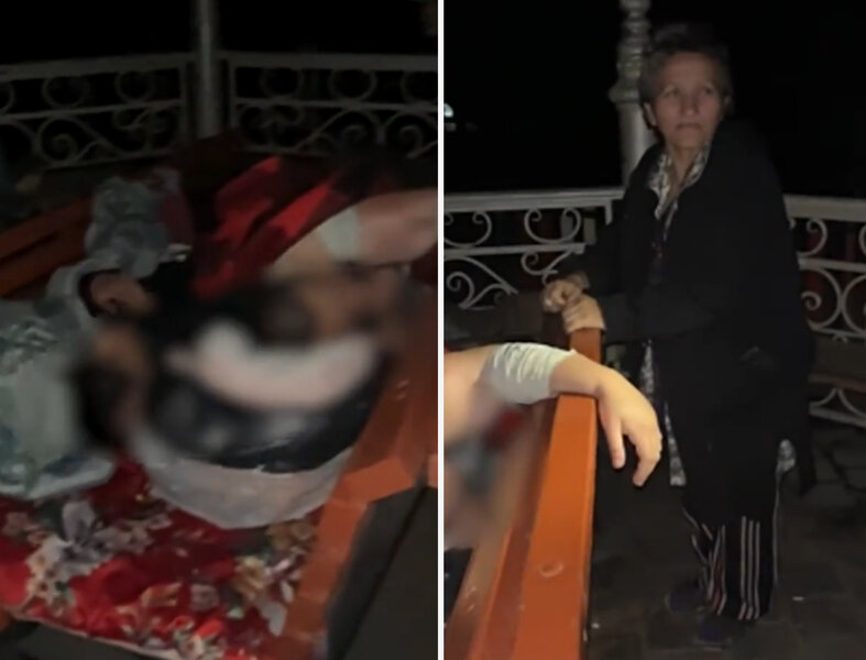 Bakıda parkda gecələyən ailə ilə bağlı RƏSMİ AÇIQLAMA - VİDEO