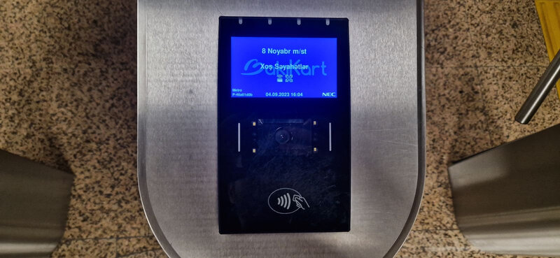 Bakı metrosunda bank kartı ilə ödəniş tətbiq ediləcək