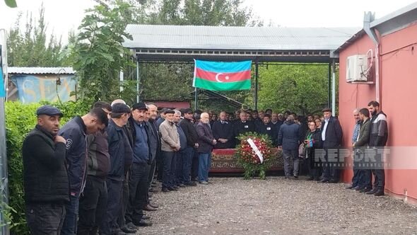 Birinci Qarabağ müharibəsində itkin düşmüş döyüşçü ilə Füzulidə vida mərasimi keçirilir - FOTO