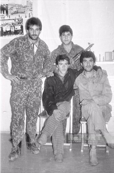 Birinci Qarabağ müharibəsində itkin düşmüş döyüşçü ilə Füzulidə vida mərasimi keçirilir - FOTO