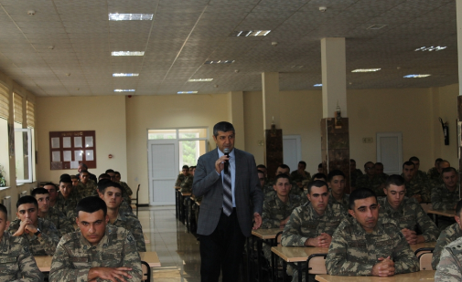 Hərbi Prokurorluğun Ulu Öndərin 100 illik yubileyi münasibətilə keçirdiyi silsilə tədbirlər davam etdirilir