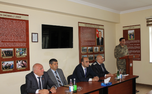 Hərbi Prokurorluğun Ulu Öndərin 100 illik yubileyi münasibətilə keçirdiyi silsilə tədbirlər davam etdirilir