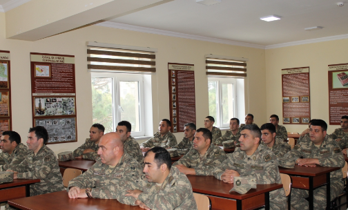 Hərbi Prokurorluğun Ulu Öndərin 100 illik yubileyi münasibətilə keçirdiyi silsilə tədbirlər davam etdirilir