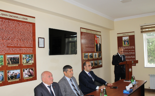 Hərbi Prokurorluğun Ulu Öndərin 100 illik yubileyi münasibətilə keçirdiyi silsilə tədbirlər davam etdirilir