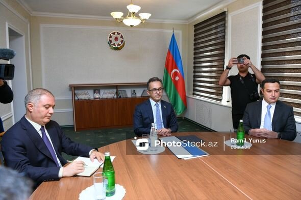 Qarabağın erməni sakinlərinin nümayəndələri ilə Yevlaxda görüş bitdi - YENİLƏNİB + FOTO/CANLI YAYIM