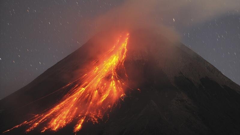 Çilidə Villarrica vulkanı ilə bağlı xəbərdarlıq edilib