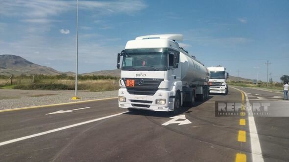 Qarabağın erməni sakinləri üçün növbəti dəfə yanacaq göndərilib - FOTO