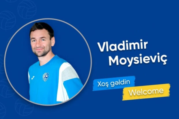 "Gəncə" voleybol klubunda yeni məşqçi təyinatı olub