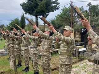 Şəhid Yusif Xəlilov Lənkəranda dəfn edilib - YENİLƏNİB - FOTO