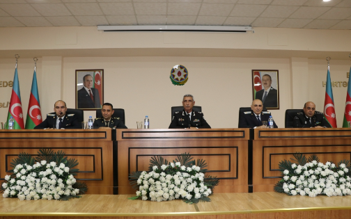 Hərbi Prokurorluq və DTX Ulu Öndərin 100 illik yubileyi münasibəti ilə tədbir keçirdi