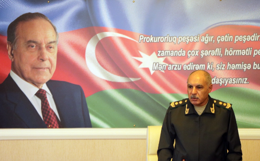 Hərbi Prokurorluqda geniş kollegiya iclası keçirilib