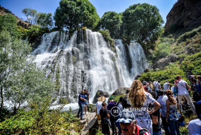 2023-cü ilin 9 ayında Ermənistana 1 milyon 850 min turist gəlib