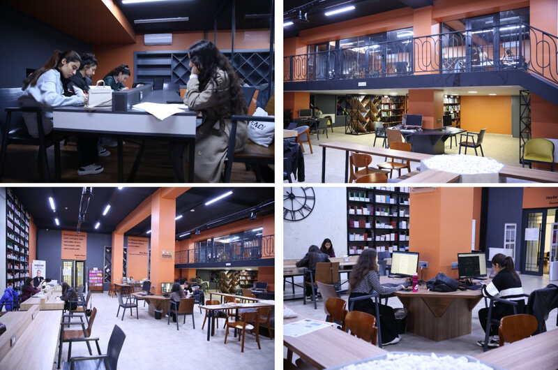 ADPU-nun bufetində kitab oxumaq qadağandır? - Universitetdən Açıqlama - FOTO/VİDEO