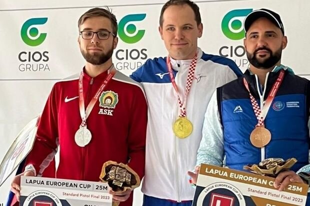 Atıcımız Avropa Kubokunda bürünc medal qazandı