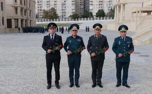 Hərbi Prokurorluq Dövlət Sərhəd Xidməti ilə birlikdə Ulu Öndərin 100 illik yubileyi ilə bağlı tədbir keçirib