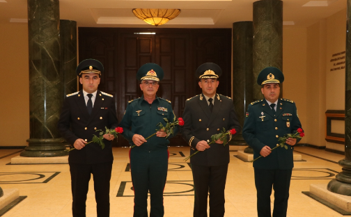 Hərbi Prokurorluq Dövlət Sərhəd Xidməti ilə birlikdə Ulu Öndərin 100 illik yubileyi ilə bağlı tədbir keçirib