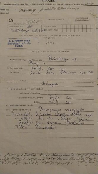 12 yaşlı Rahimin müalicəsi üçün 300 manata ehtiyacı var - FOTO