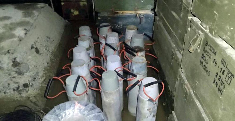 MN: "Qarabağda xeyli sayda mina və əldəqayırma partlayıcı qurğular aşkar edilib" - FOTO