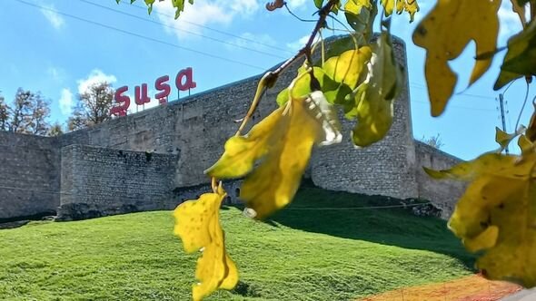 Dağlar gözəli Şuşanın payız mənzərələri - FOTO