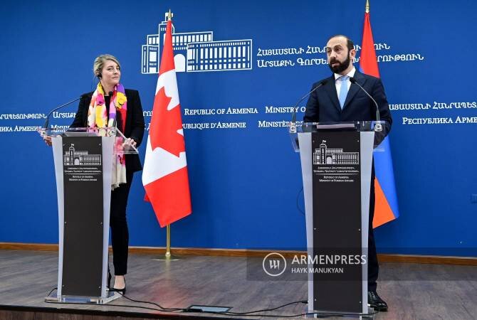 "Ermənistan-Kanada münasibətləri ümumi dəyərlərə söykənir" -Mirzoyan