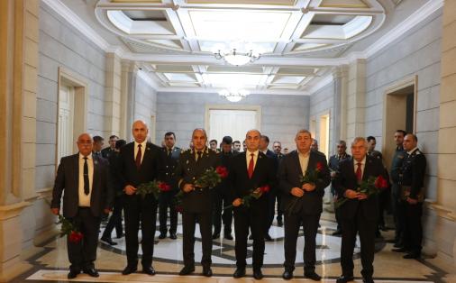 Hərbi Prokurorluqda qazilərlə görüş keçirilib