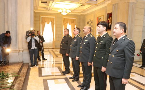 Hərbi Prokurorluqda qazilərlə görüş keçirilib